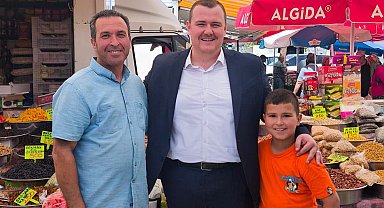 Kaymakam esnaf ve vatandaşı dinledi