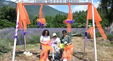 Kemer'de lavanta turizmi başlıyor