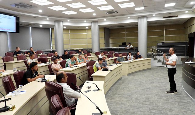 Kepez Belediyesi'nden personele 'Afetlerde İş Güvenliği Eğitimi'