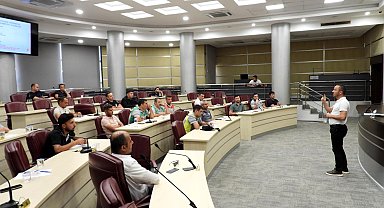 Kepez Belediyesi'nden personele 'Afetlerde İş Güvenliği Eğitimi'