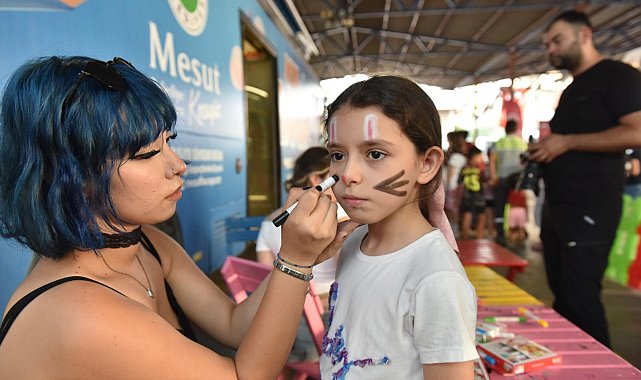 Kepez'de 'Söz Vatandaşta' buluşmalarında çocuklara eğlence dolu gün