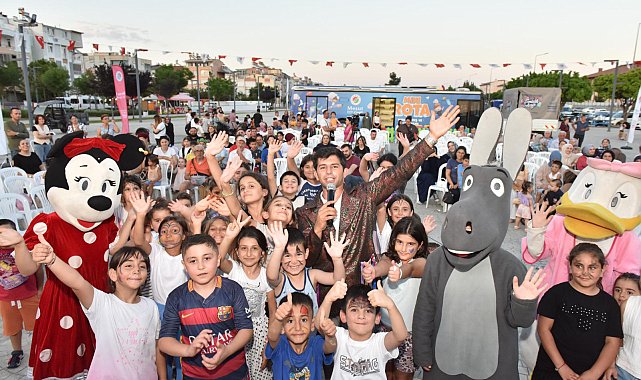 Kepez'in 'Söz Vatandaşta' buluşmalarında çocuklara özel etkinlik