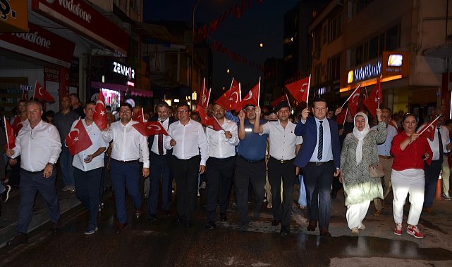 Serik'te Demokrasi ve Milli Birlik Günü