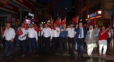 Serik'te Demokrasi ve Milli Birlik Günü