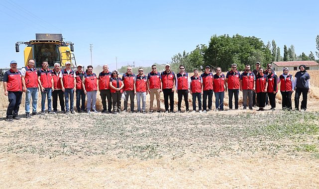 Tarla gününde ekmeklik buğday tanıtımı